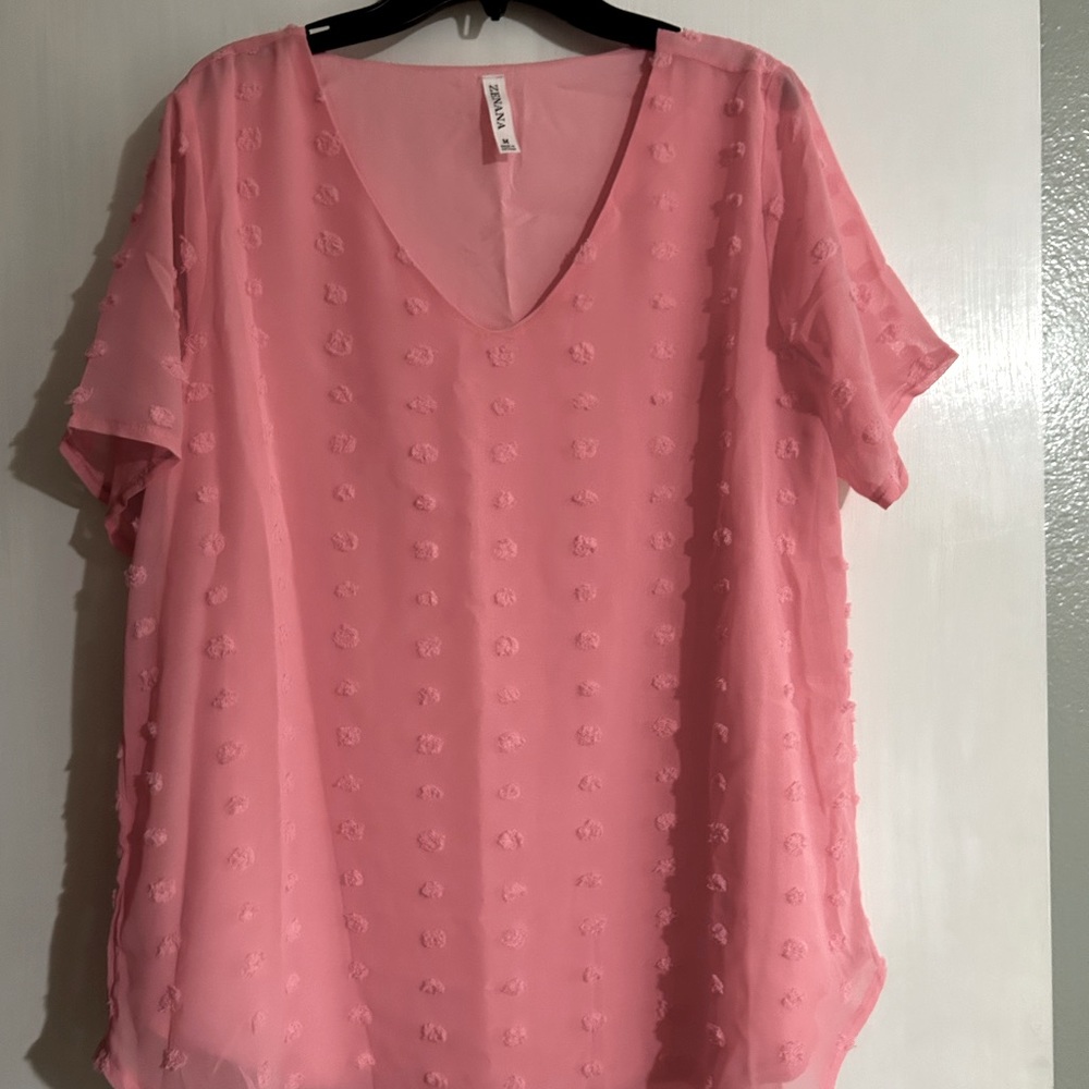 Pink blouse